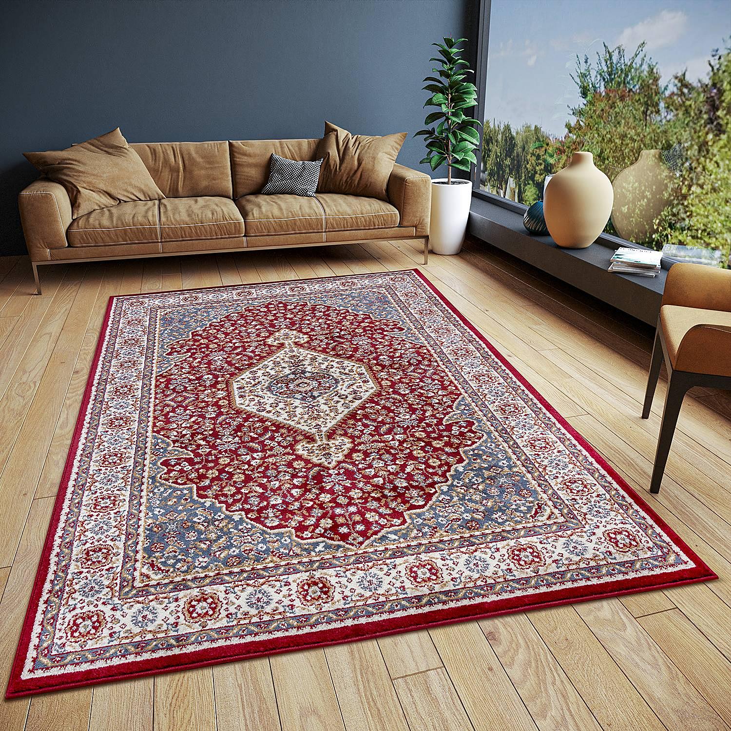 Orientteppich Mochi Polypropylen Rot / Weiß 80 x 120 cm 2
