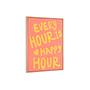 Kunstdruck Hour Leinwand Mehrfarbig 1