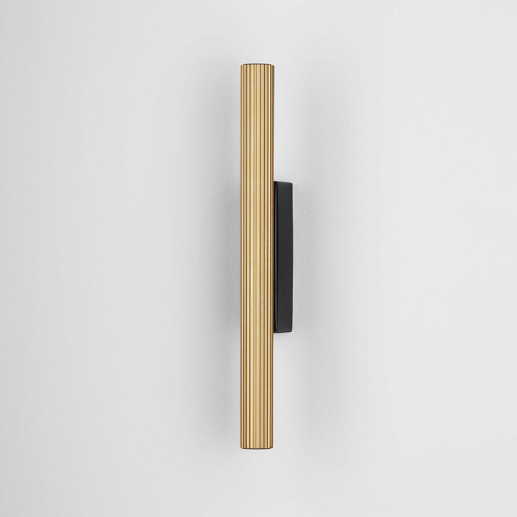 Wandleuchte Paron Aluminium Schwarz / Gold 0