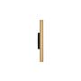 Wandleuchte Paron Aluminium Schwarz / Gold 3