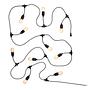 Outdoor-Lichterkette BULB LIGHTS Polyester PVC 10-flammig 0