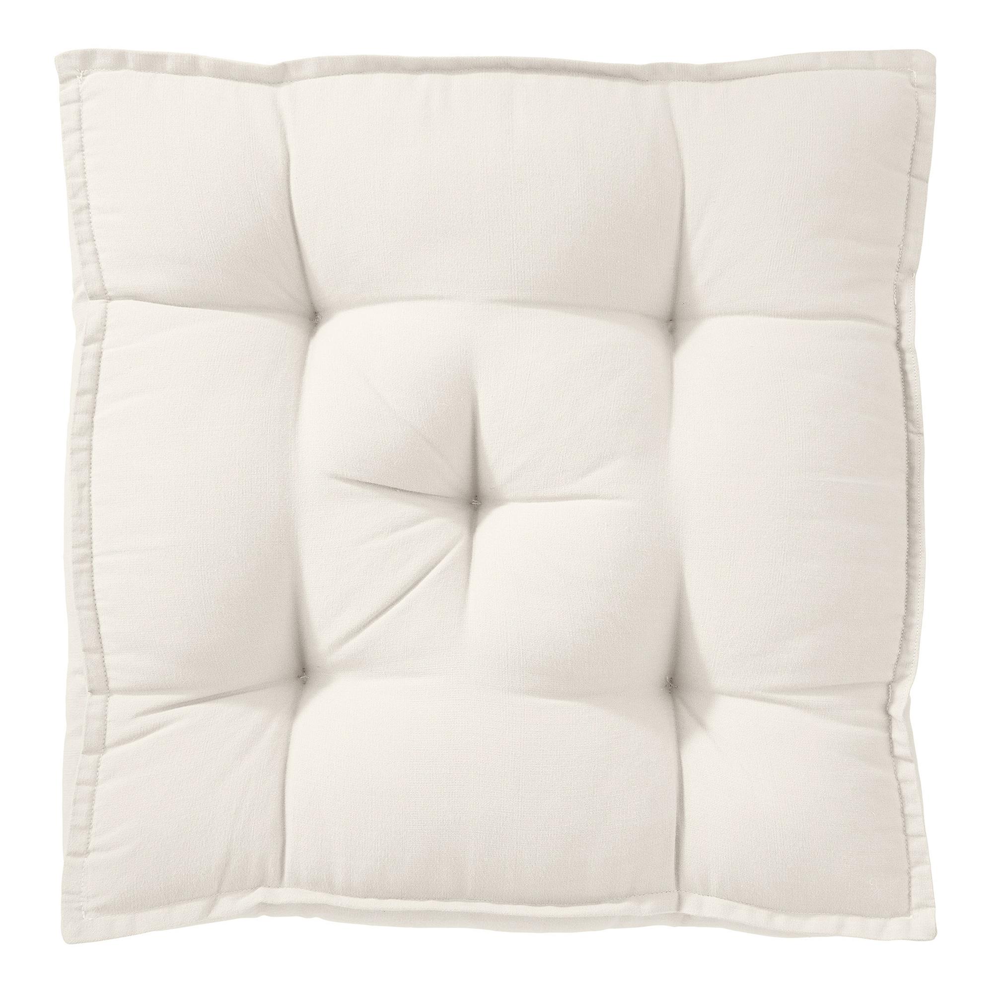 Sitzkissen SOLID Baumwolle / Polyester Beige 1