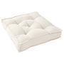 Sitzkissen SOLID Baumwolle / Polyester Beige 0