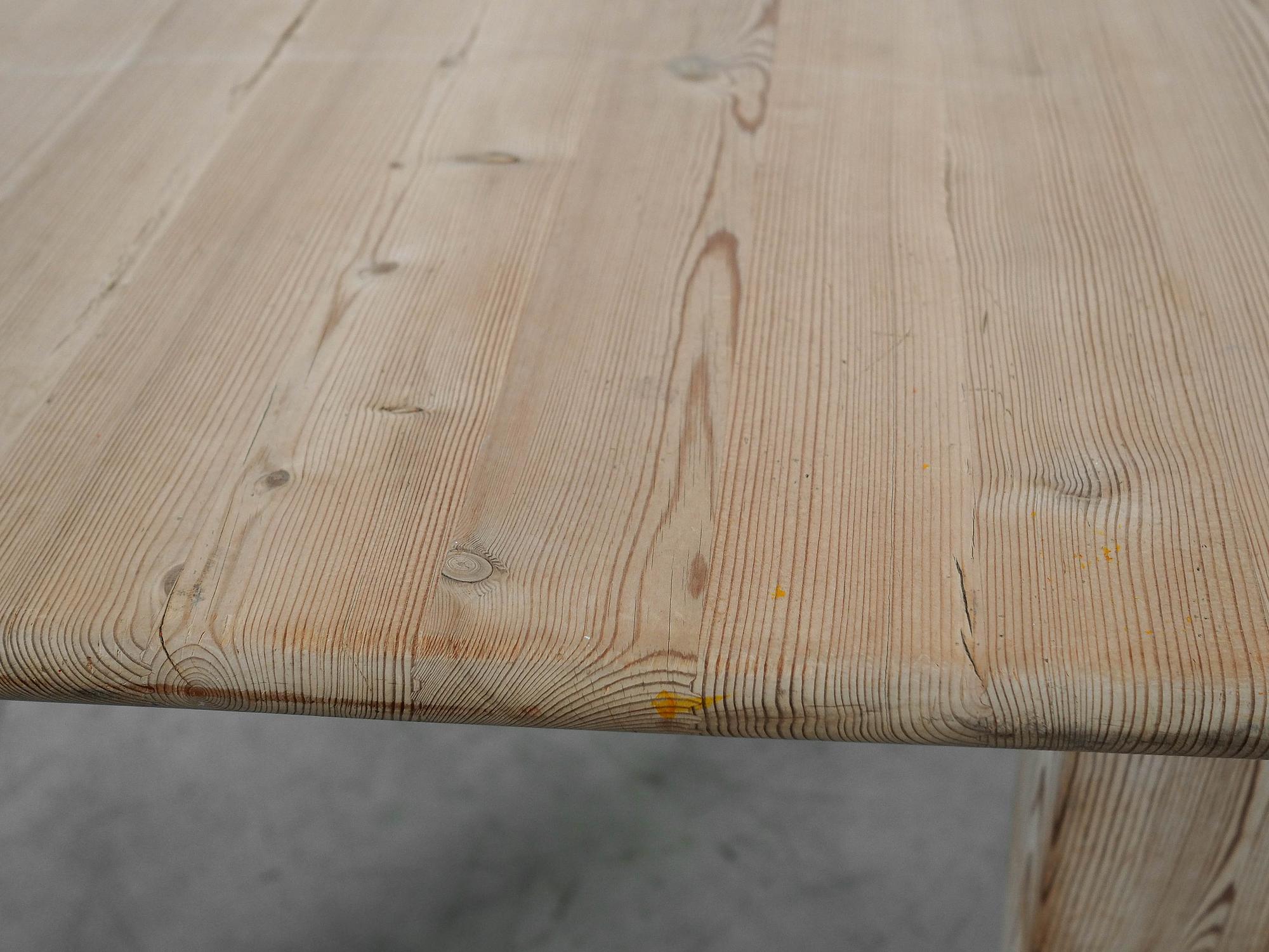 Pine table 1990s 8