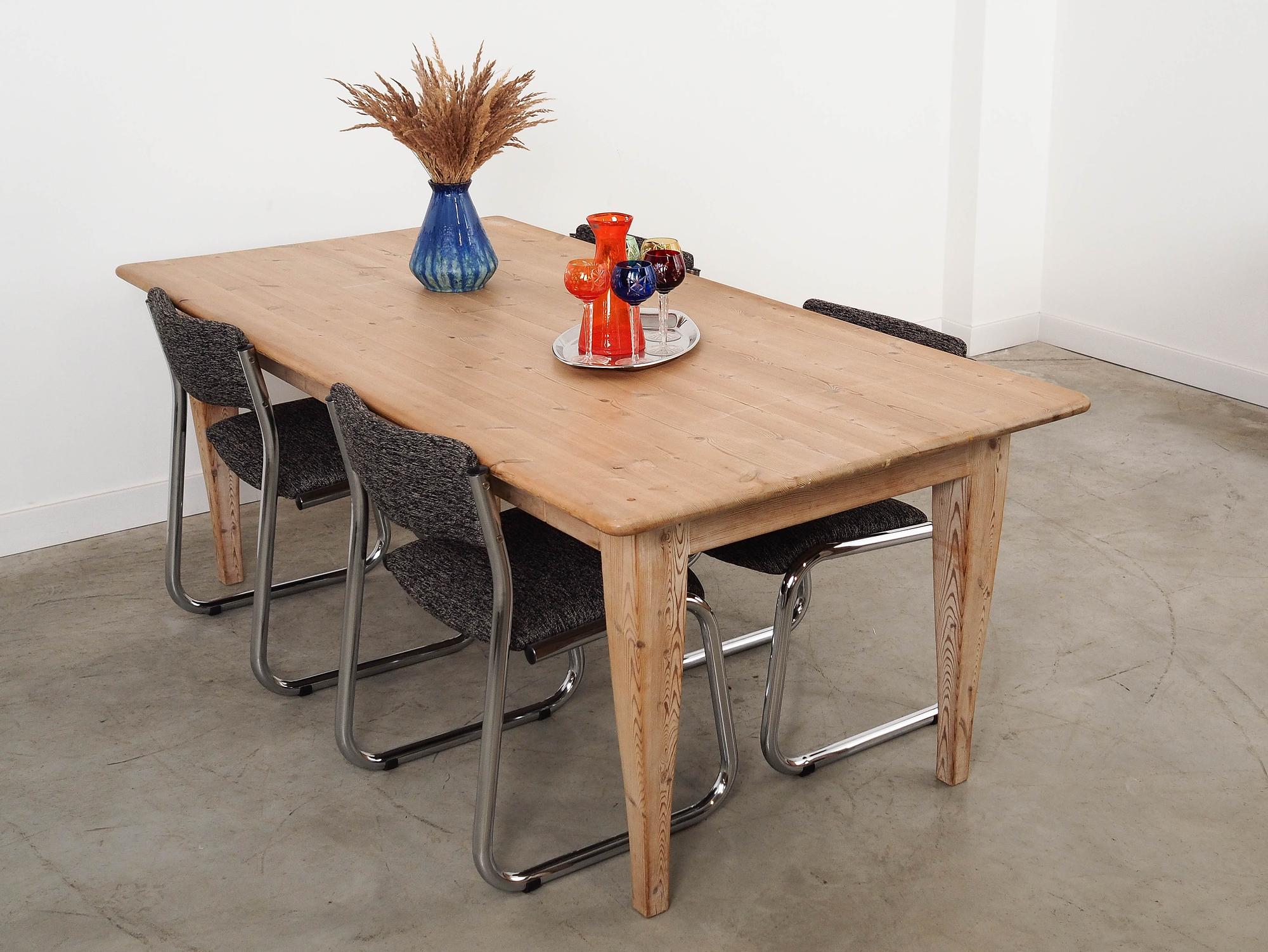 Pine table 1990s 4