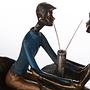 Skulptur Table for Two Kunstharz Bronze 3