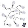 Lichterkette SUNLIGHT Solar ABS 10-flammig Durchscheinend 3