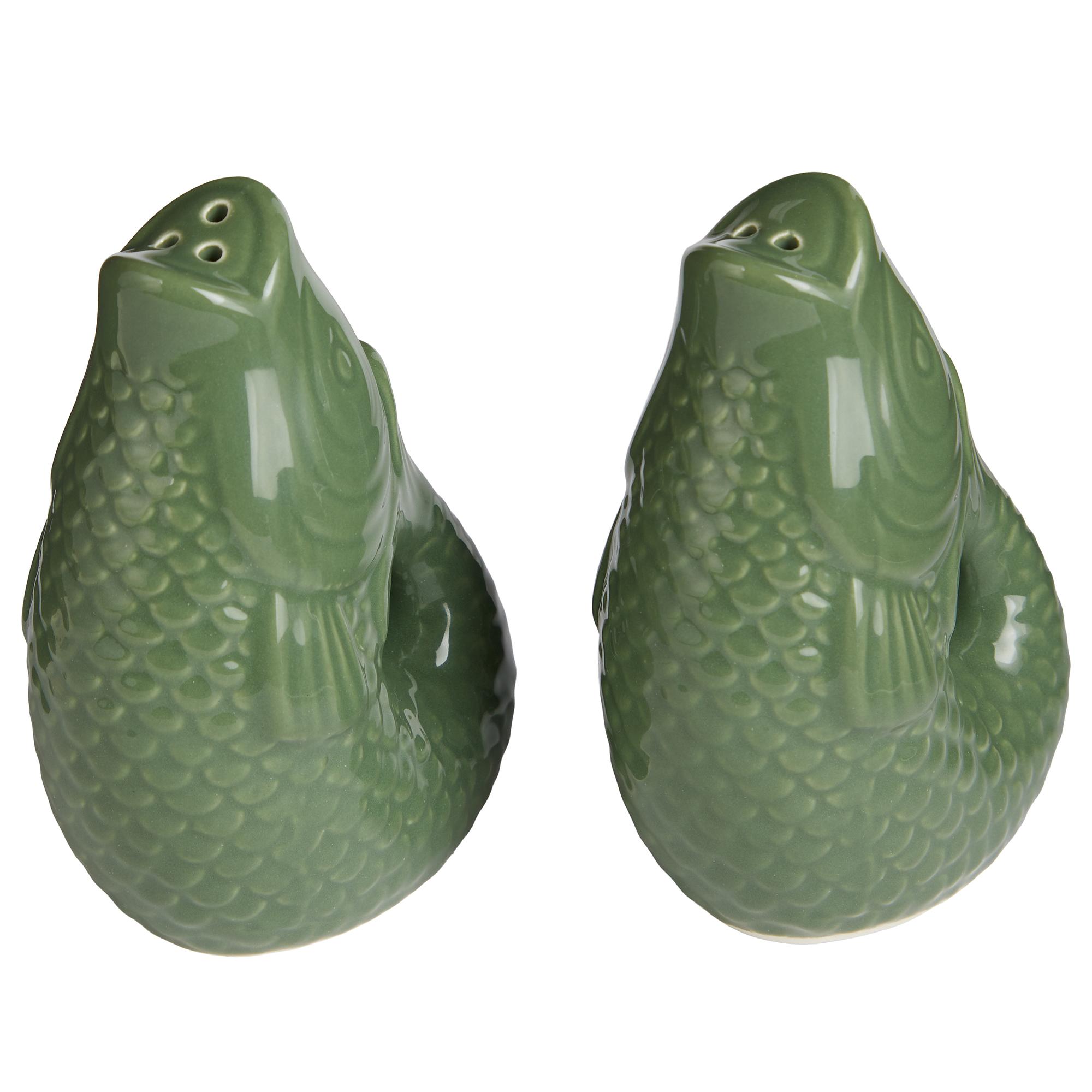Salz-& Pfefferstreuer-Set KOI 2-tlg. Dolomit Grün 0