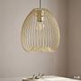 Pendelleuchte ROCAR Eisen 1-flammig Gold 1