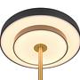LED-Tischleuchte Keaton Polycarbonat / Eisen Schwarz 4