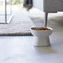 Tower Feeding Bowl Ceramic White 4