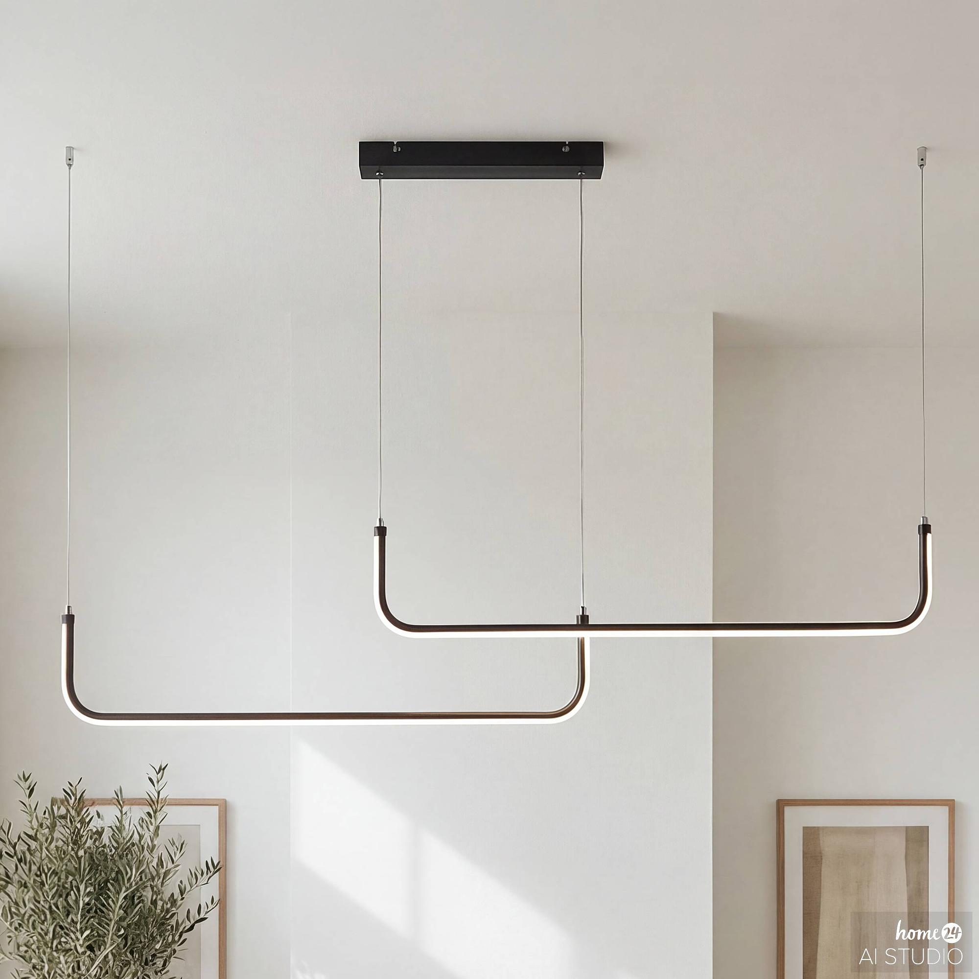 HILUX Pendant Light 2-Bulb Iron Aluminum 0