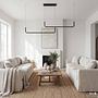 HILUX Pendant Light 2-Bulb Iron Aluminum 2
