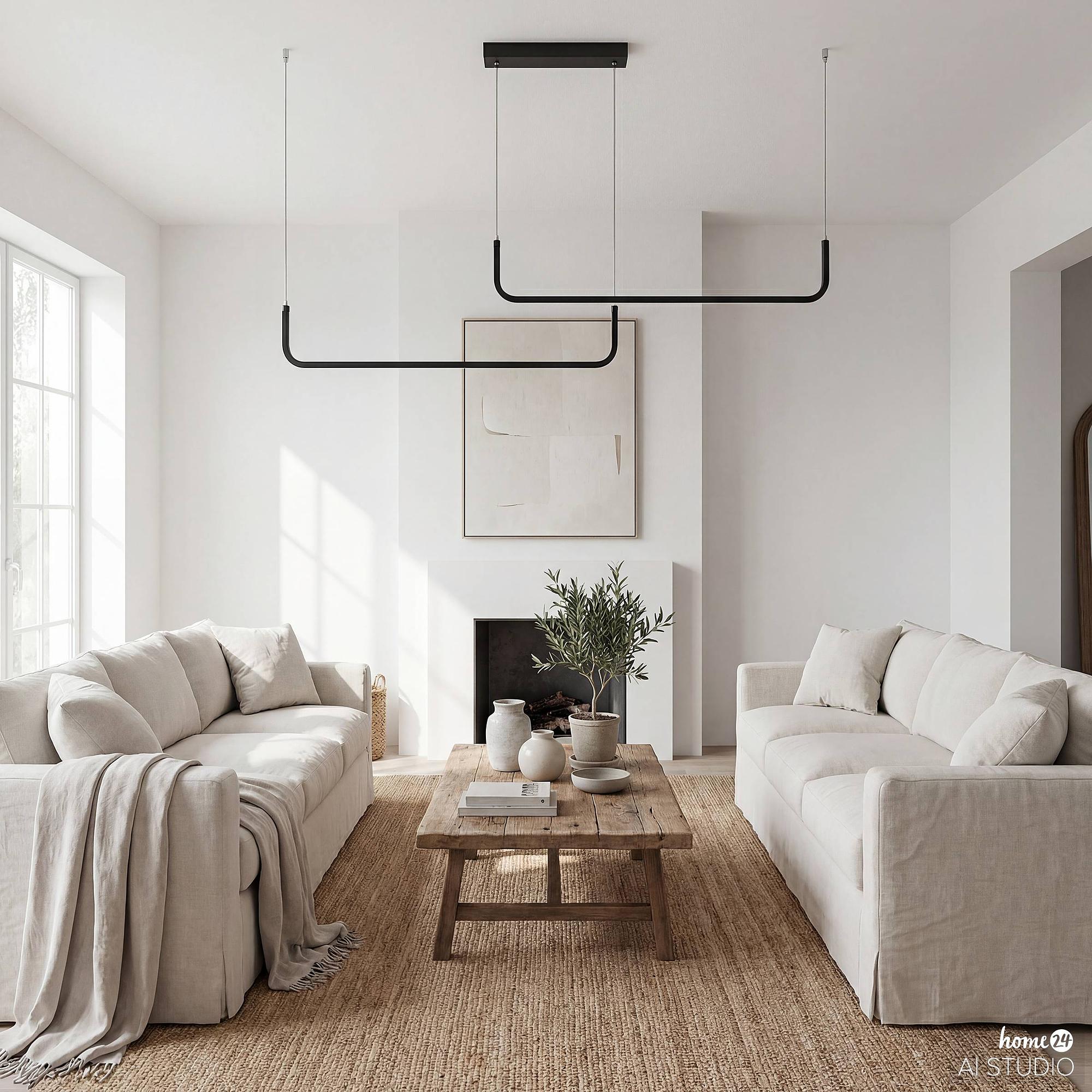 HILUX Pendant Light 2-Bulb Iron Aluminum 2