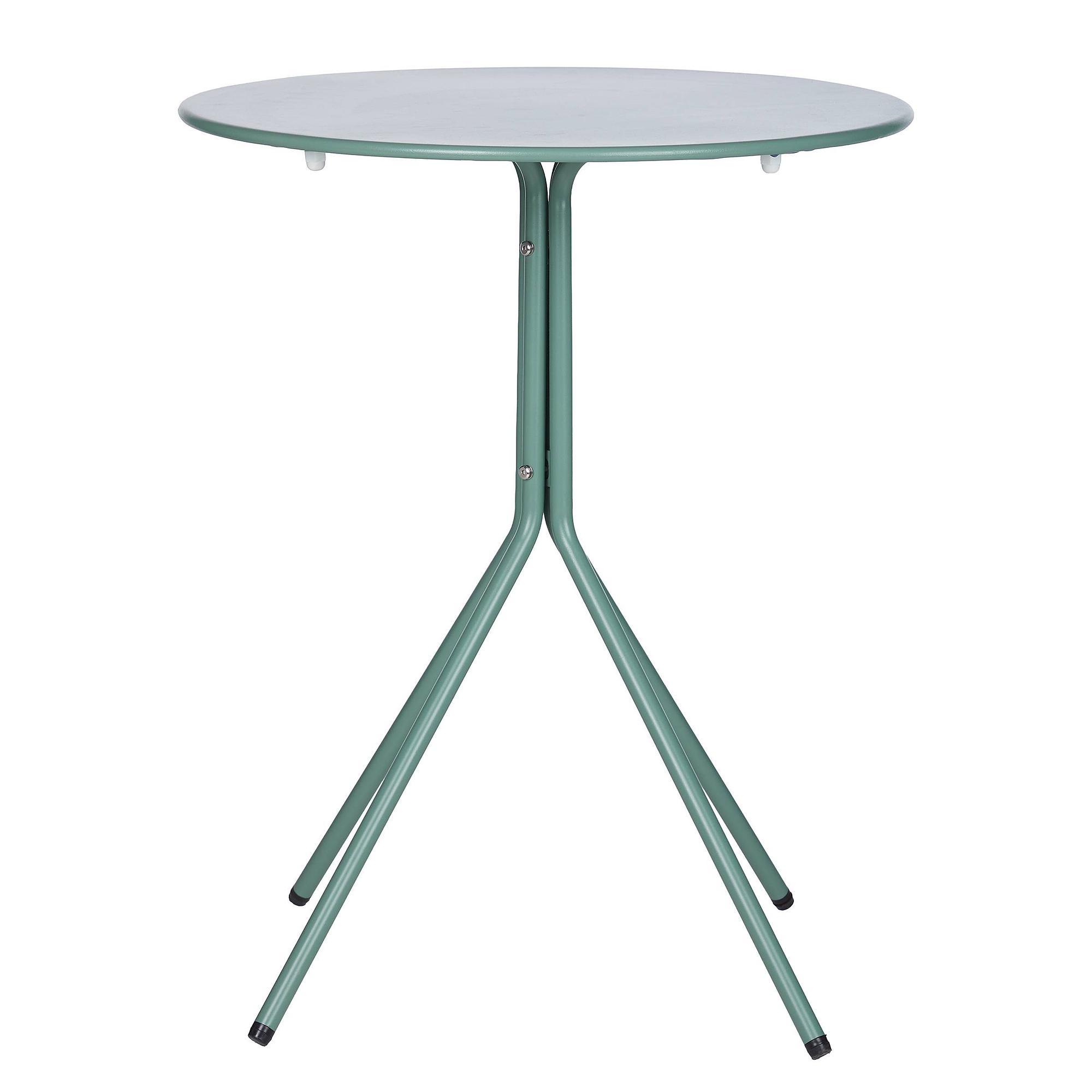 RENDEZVOUS Bistro Table Steel Green Sage Ø60cm 3