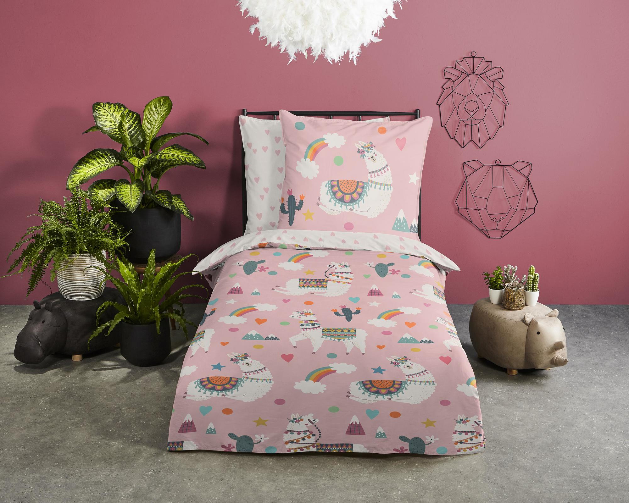 Pure Bedding Microfiber Pink 135x200cm 2