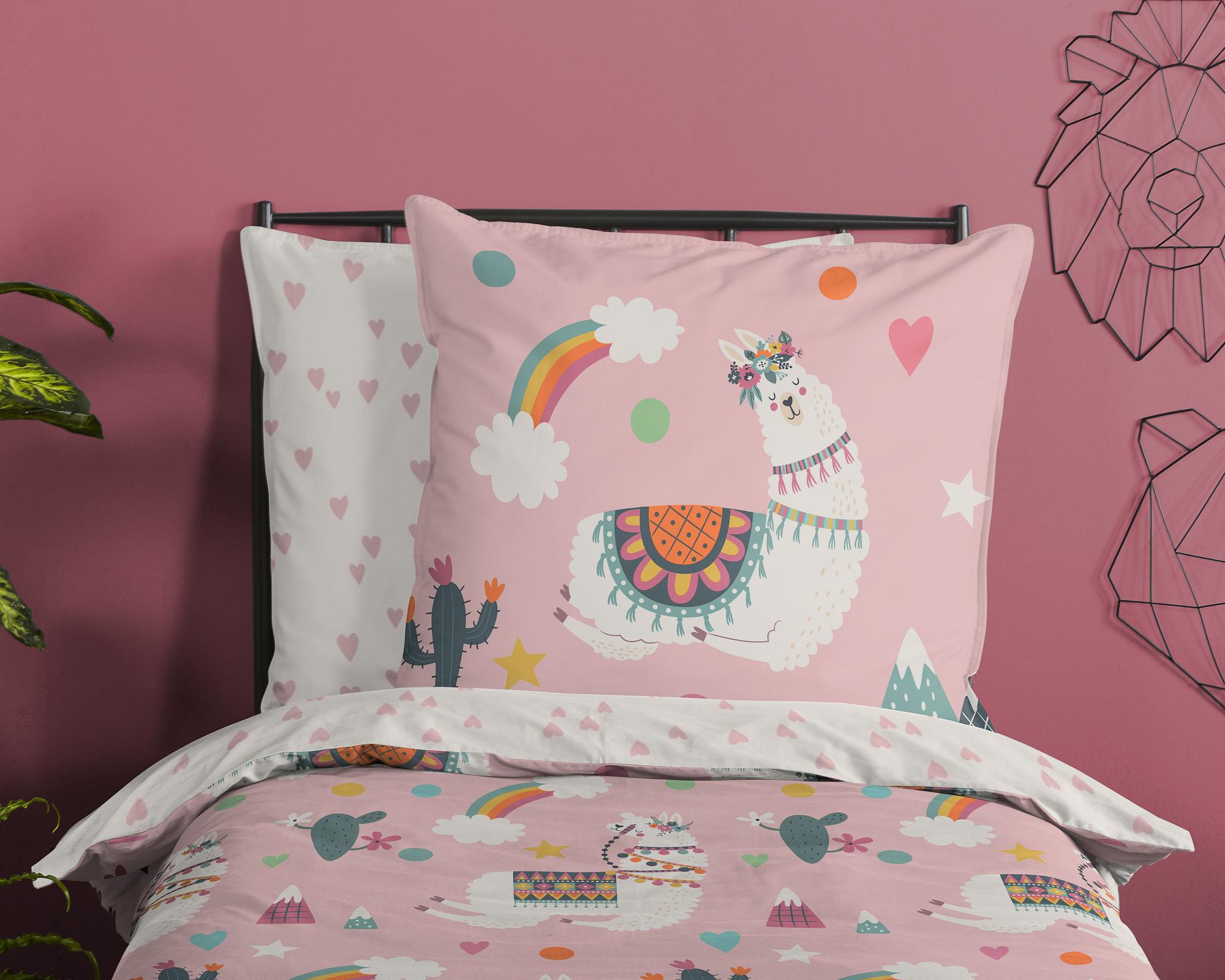 Pure Bedding Microfiber Pink 135x200cm 3