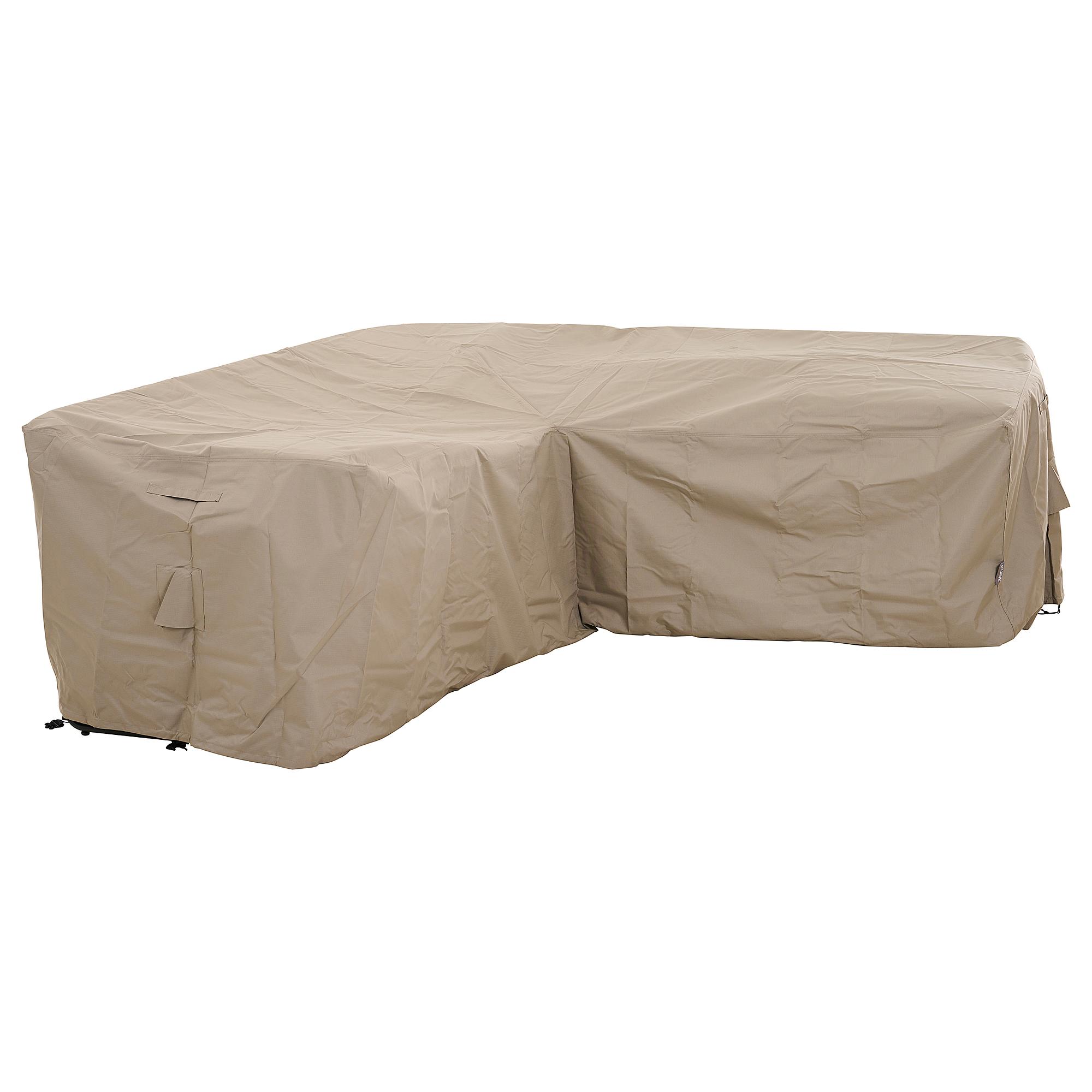 Linfu lounge set cover Type A Beige 220 x 220 cm 0