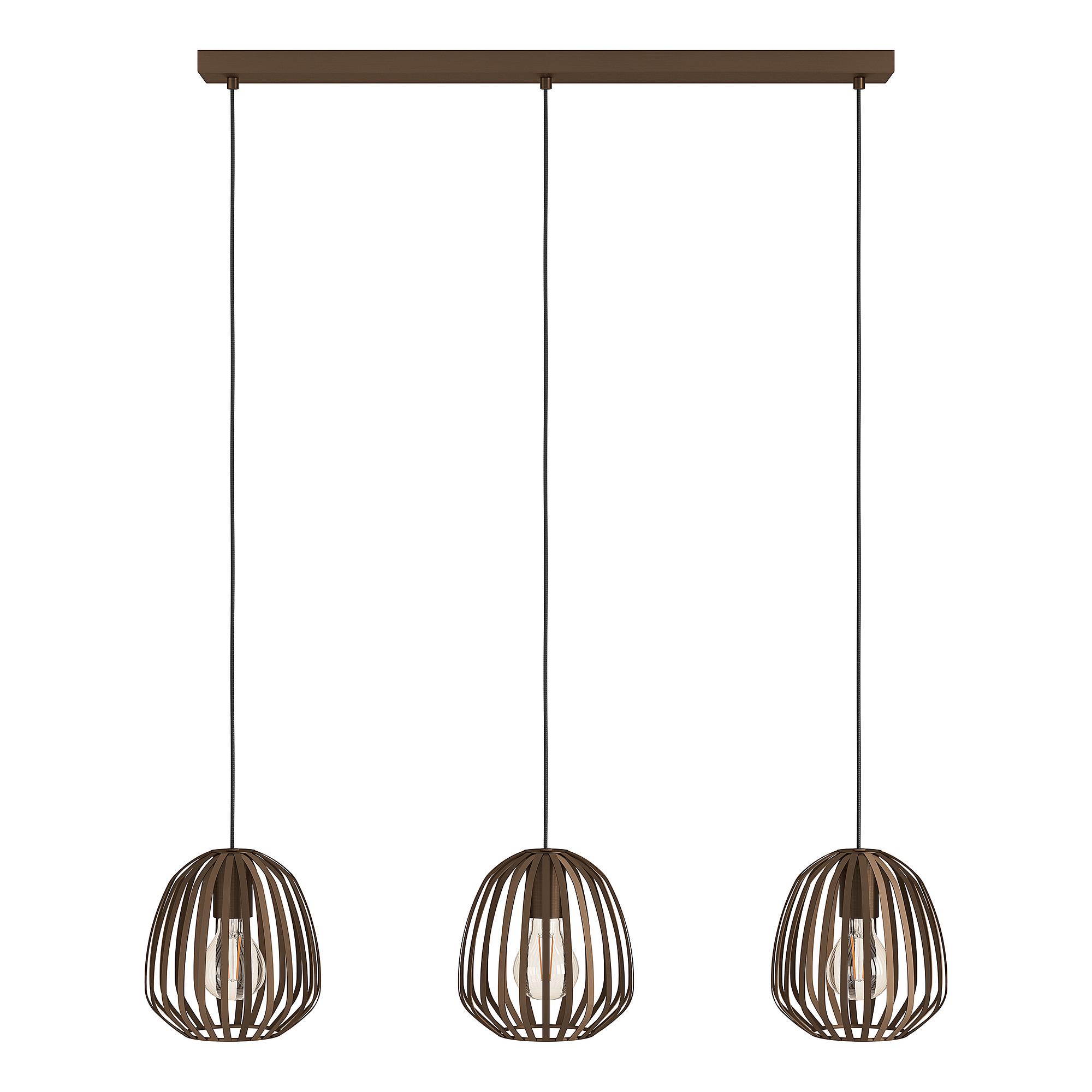Espinal Pendant Light 3-Light Type B Steel Bronze 4