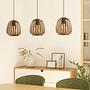 Espinal Pendant Light 3-Light Type B Steel Bronze 2