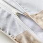 ALL DREAMS Bed linen Cotton Satin Beige 135 x 200 cm 1