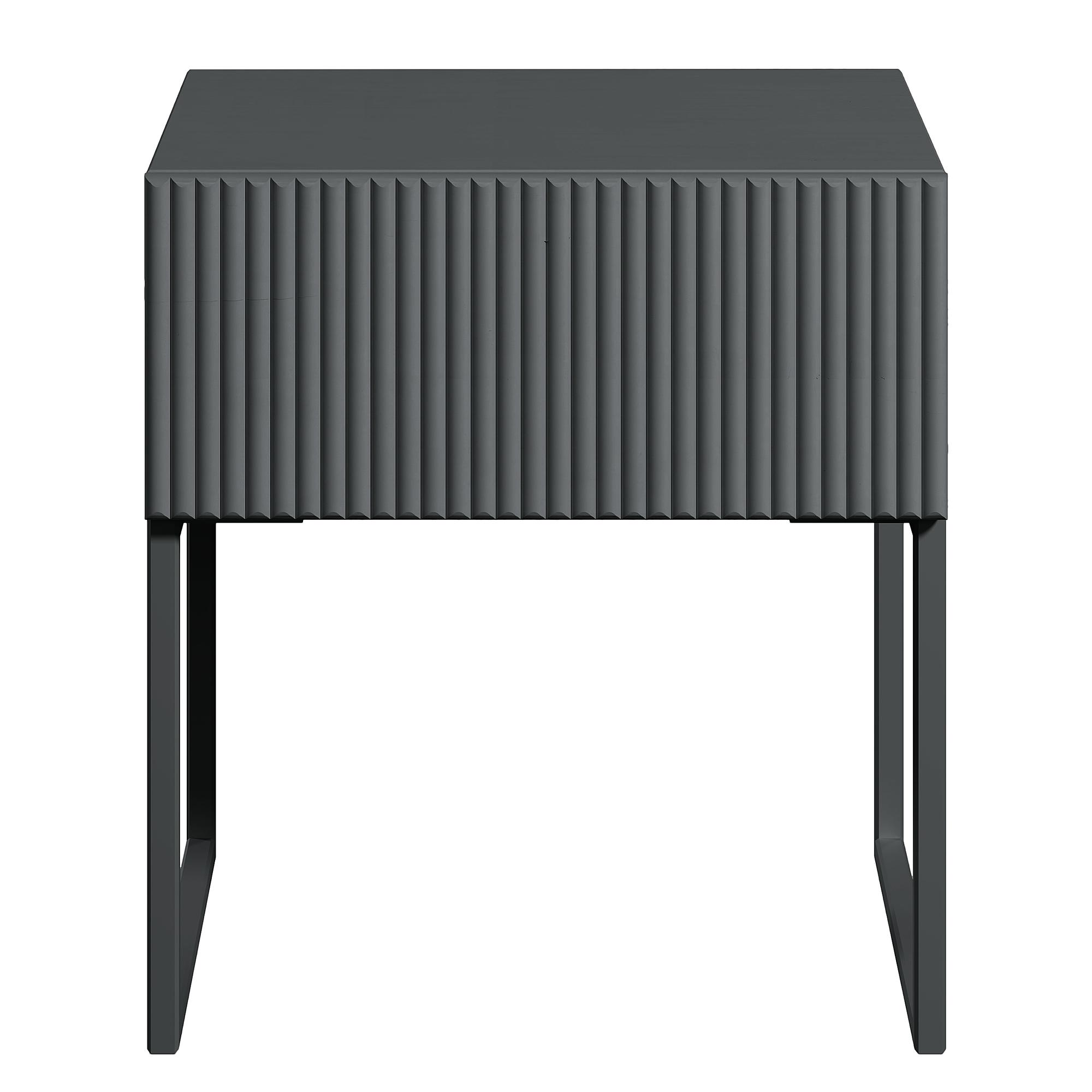 SKAO Nightstand Solid Anthracite 3