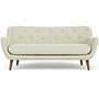 Herman Sofa 3-Sitzer Fabio Grey Green 1