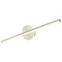 LED-Wandleuchte Pepe Typ A Acrylglas / Eisen Silber 1