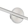 LED-Wandleuchte Pepe Typ A Acrylglas / Eisen Silber 3