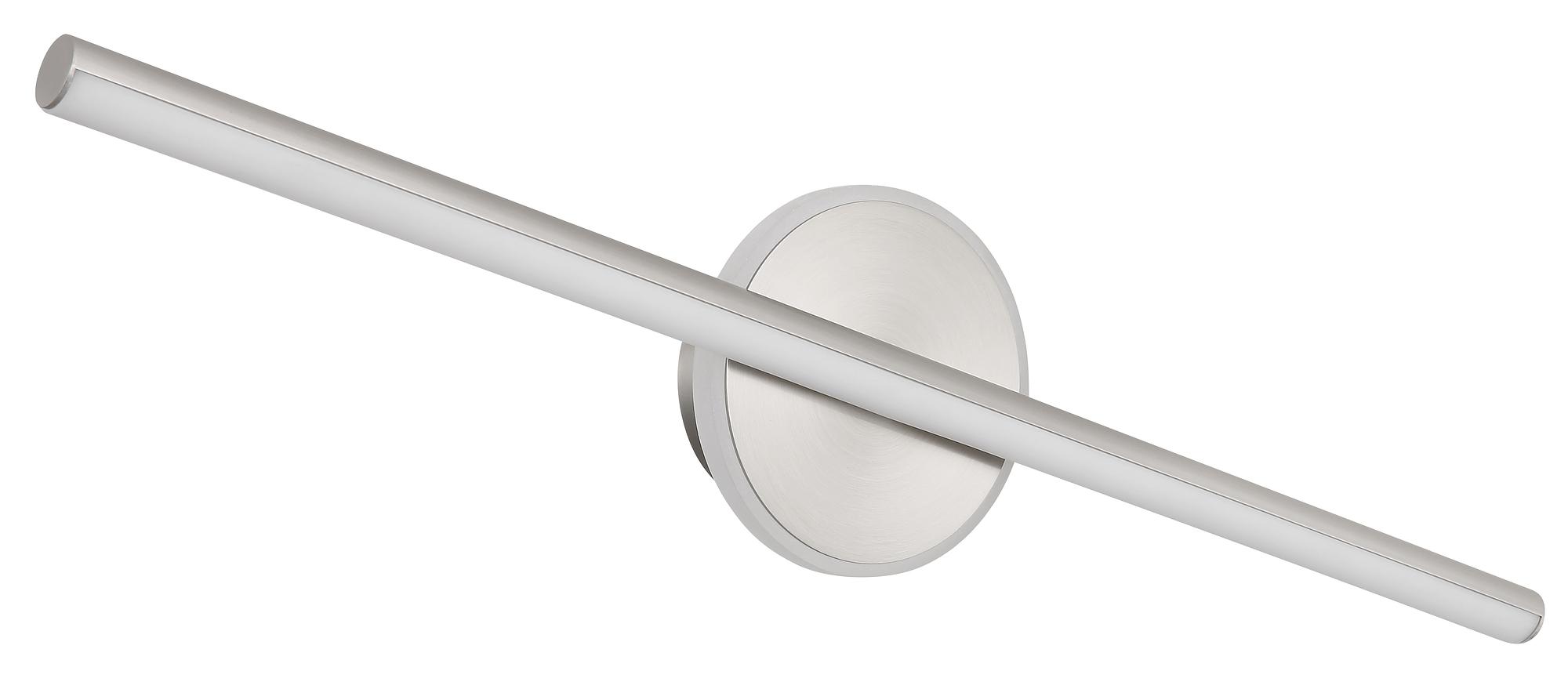 LED-Wandleuchte Pepe Typ A Acrylglas / Eisen Silber 3