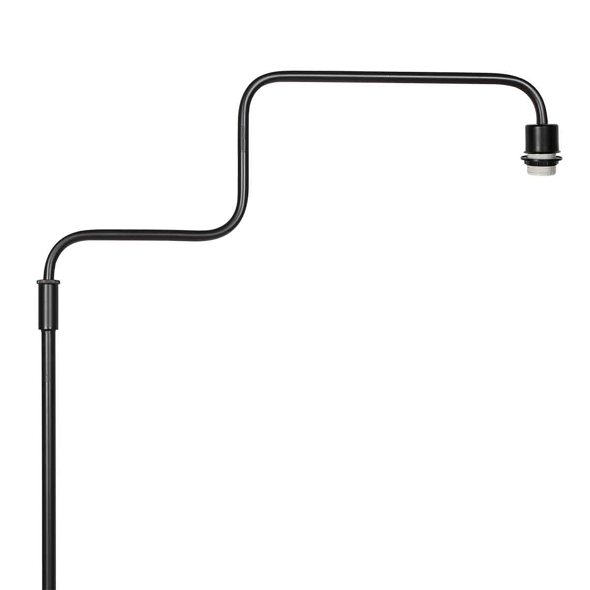 Bogenleuchte Bloeba Typ A Schwarz Aluminium 35 x 165 x 66 cm 3