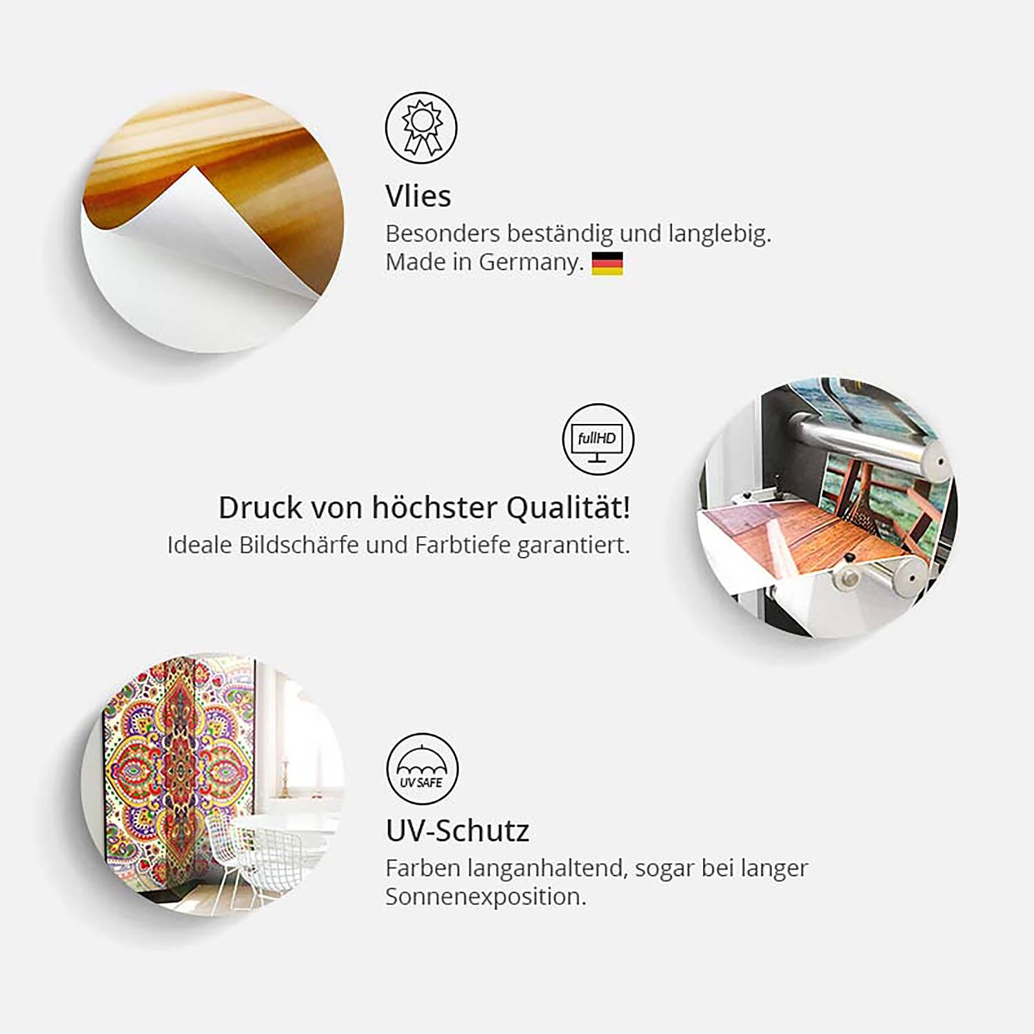 Paravent Amazonian Wall Vlies Braun 3-teilig 3