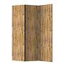Paravent Amazonian Wall Vlies Braun 3-teilig 1