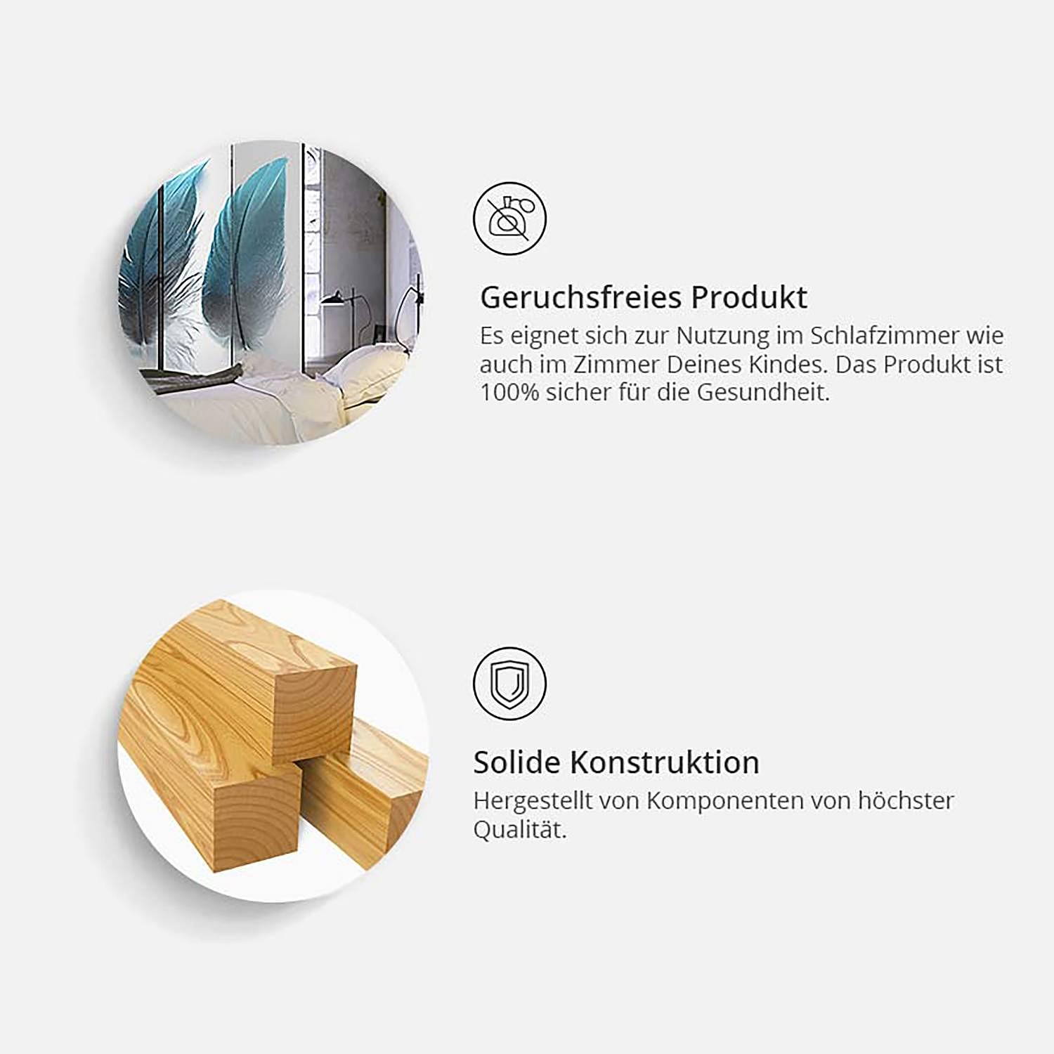 Paravent Amazonian Wall Vlies Braun 3-teilig 4