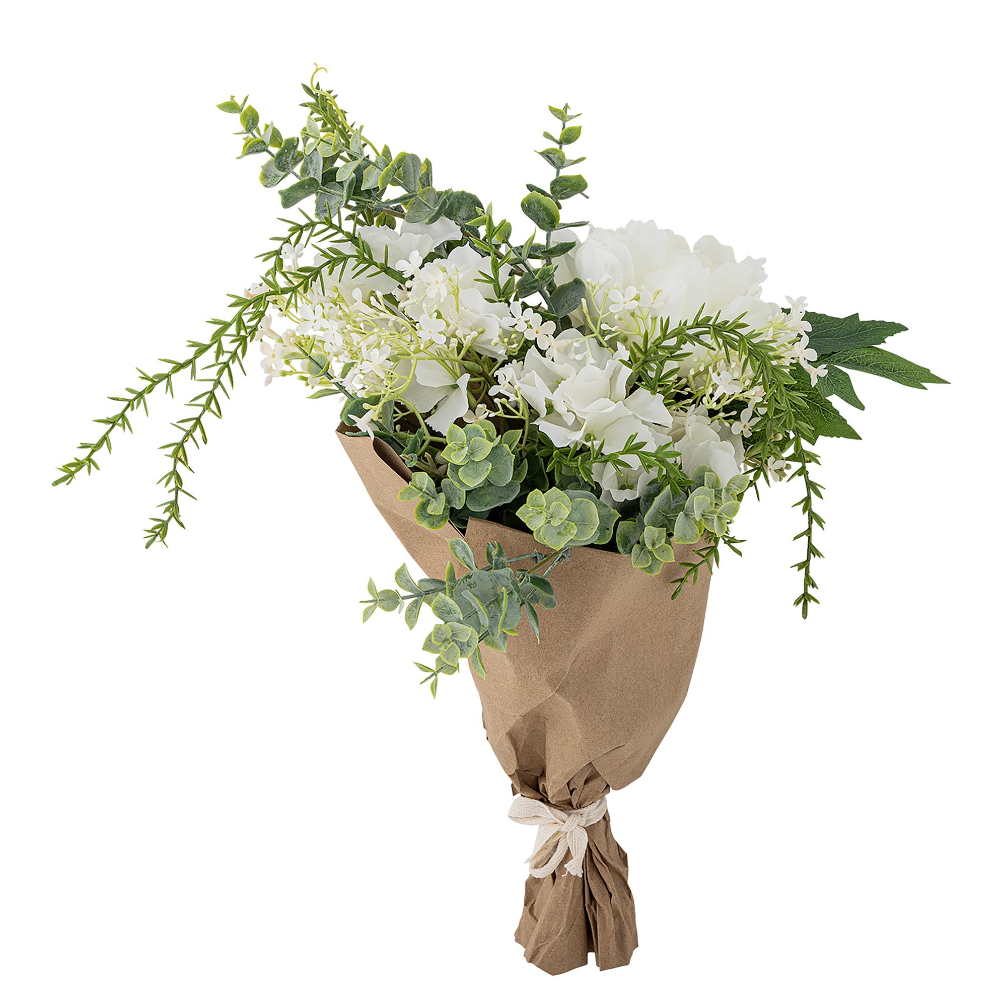 Kunstblumenstrauß Lustre Polyethylen Weiß 0