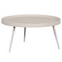 Couchtisch Bounds Cremeweiß Durchmesser: 74 cm 1