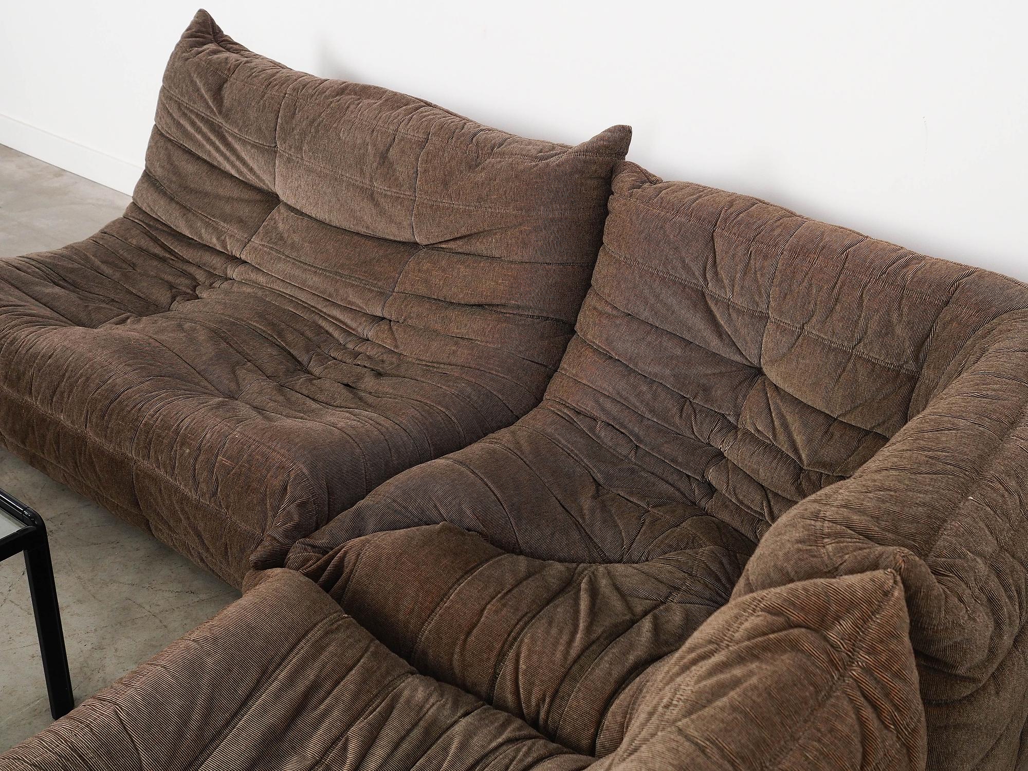 Togo Corner Sofa 1970s 6