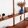 Modular teak bookshelf PS System 1960s 7
