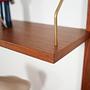 Modular teak bookshelf PS System 1960s 14