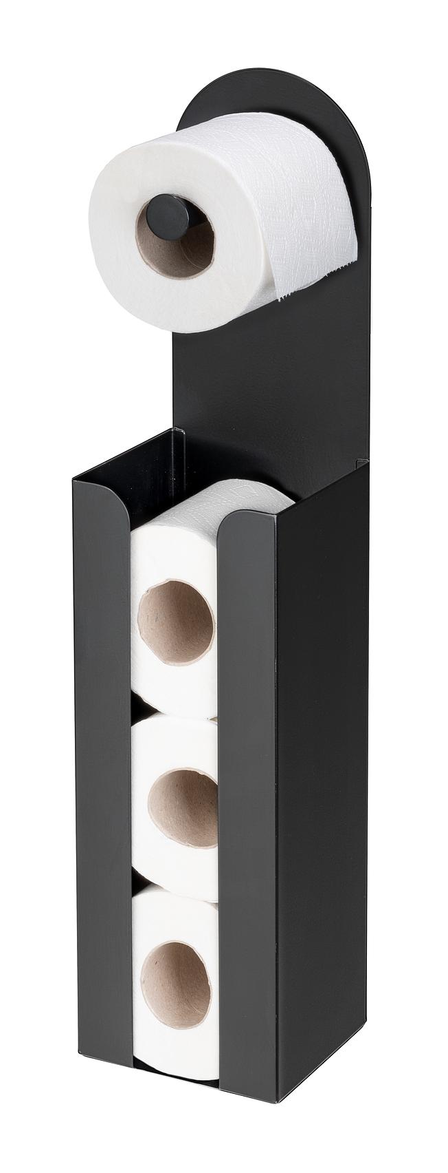 Toilettenpapierhalter Agira Stahl Schwarz 4