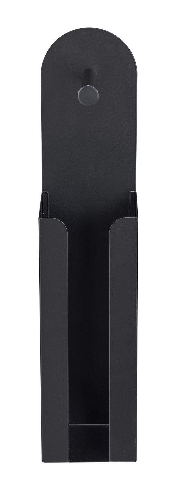 Toilettenpapierhalter Agira Stahl Schwarz 1
