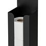 Toilettenpapierhalter Agira Stahl Schwarz 3