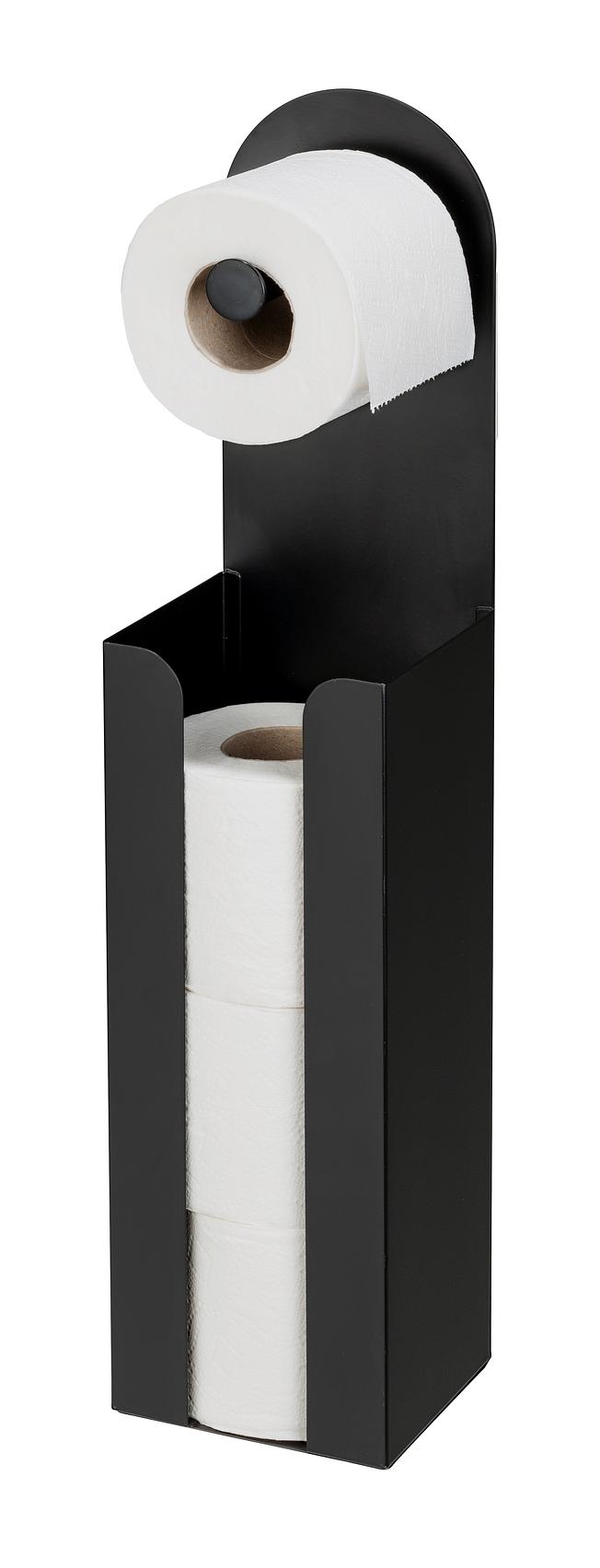 Toilettenpapierhalter Agira Stahl Schwarz 3
