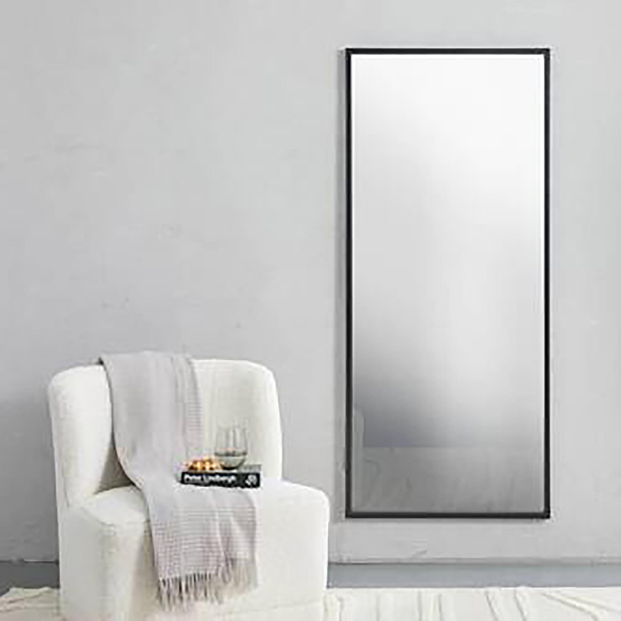 Spiegel Alildo rechteckig Metall Schwarz 2