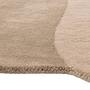 Kurzflorteppich Denton Wolle Braun / Beige 4