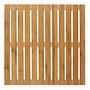 Indoor/ Outdoor Bath Mat Flesk Bamboo 50 x 50 cm 0