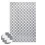In-/Outdoorteppich COLOUR CLASH Mosaik Polypropylen 0