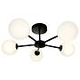 Ceiling lamp ILUMO opal glass / iron 5-light 0