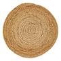 Teppich Mamda I Jute Natur Durchmesser: 60 cm 0