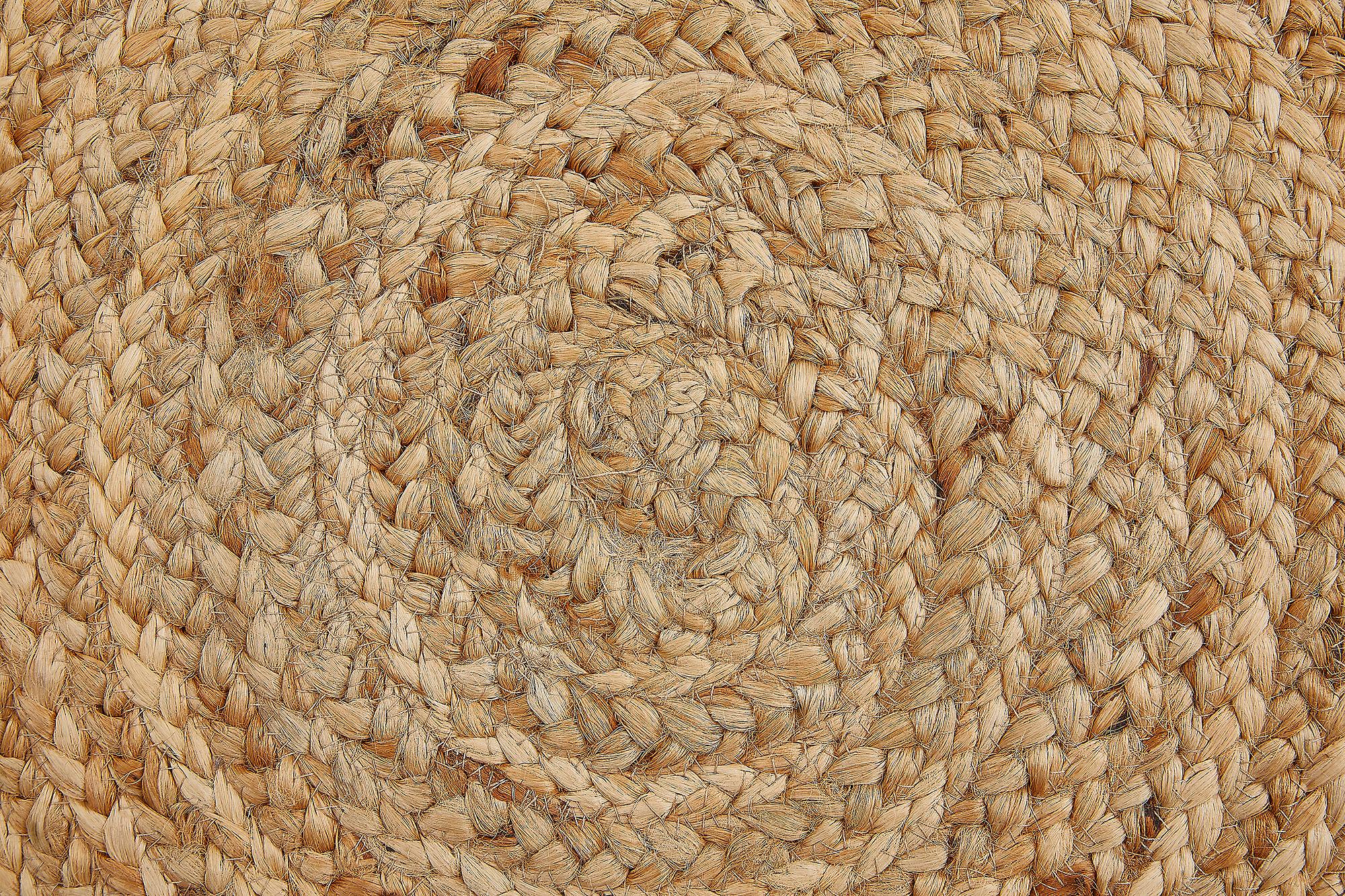 Teppich Mamda I Jute Natur Durchmesser: 60 cm 4